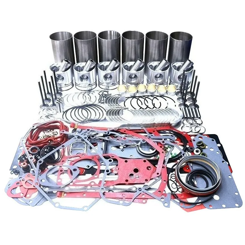 

Overhaul Rebuild Kit for Isuzu Engine 6BB1 Hitachi Excavator UH055-7 UH04 UH02