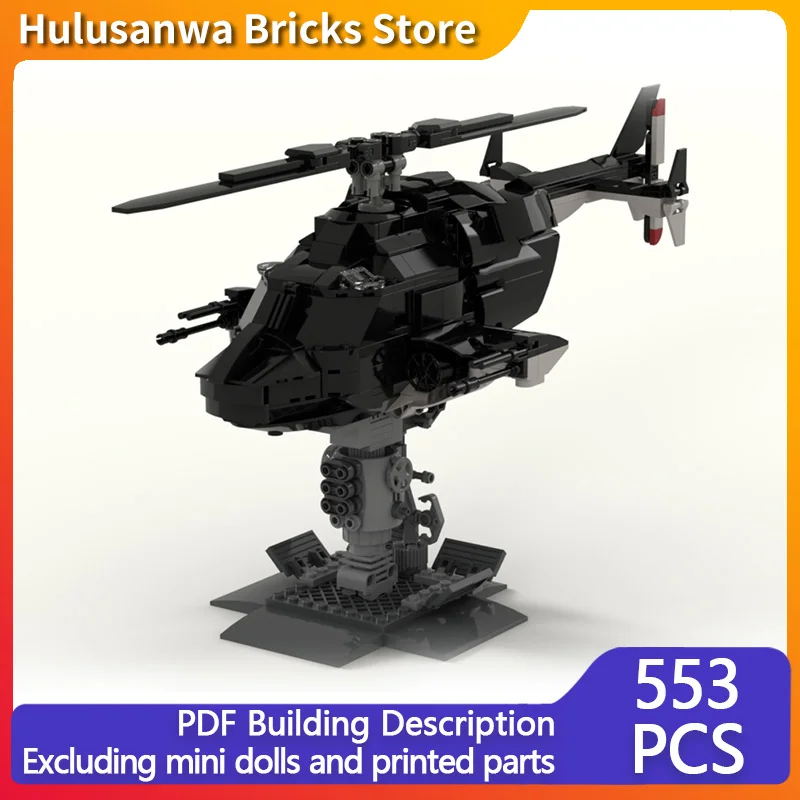 

Вооруженный вертолет MOC, строительные кирпичи, военное оборудование, модульные технологии, подарки, праздник, сборка, детские игрушки, костюм