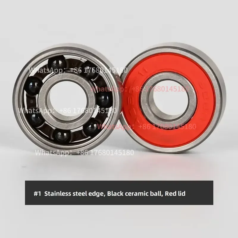 HEALING Customizable Logo High-Speed 608 Ceramic Roller Skate Bearings Skateboard Bearings Rehabilitation Therapy Supplies view 3