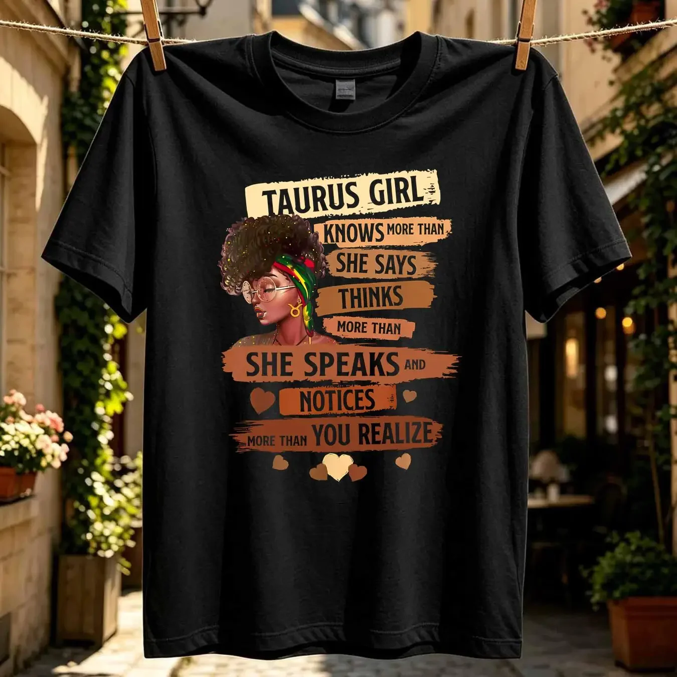 washed T Shirt Taurus Girl Knows More Than She Says Birthday Full Size S 5XL long sleeves vintage Washed homme Casual Versatile
