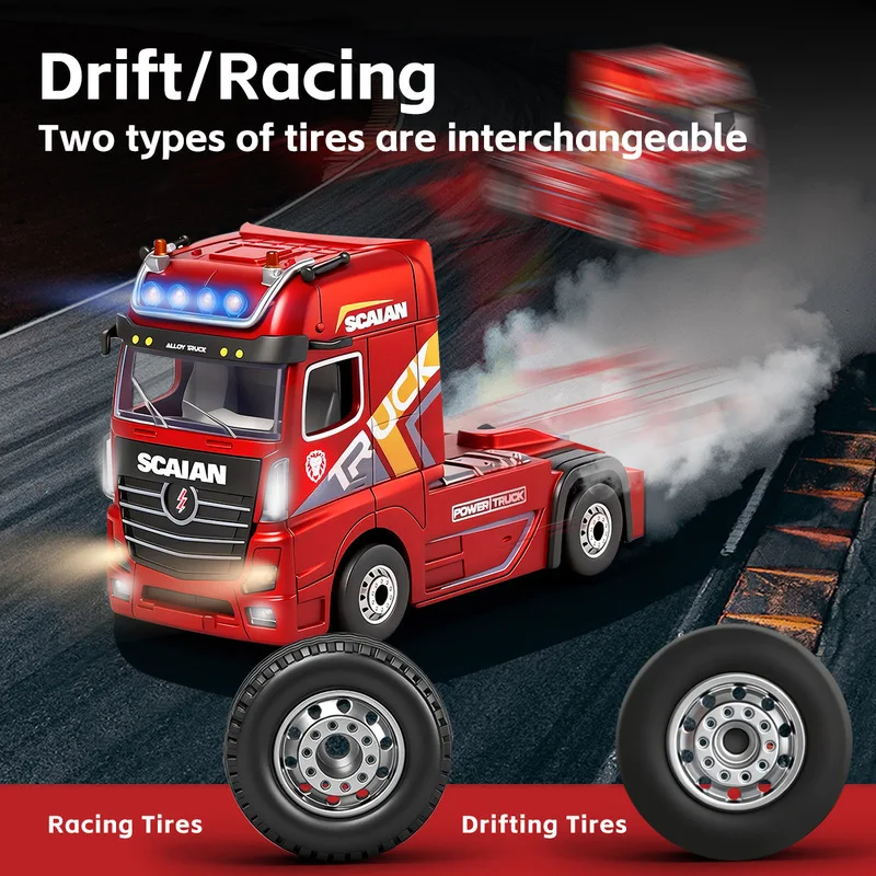 

Радиоуправляемая модель мини-грузовика Wltoys 6408 1:64, полноприводная, с пропорциональным управлением 2.4G, для дрифта и гонок