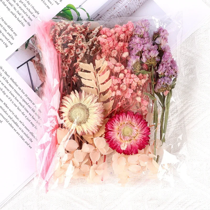 8 ألوان الاصطناعي محاكاة زهرة السماء ستار المواد مجموعة DIY زهرة مجموعة محاكاة مواد الديكور المنزلي حزمة #5