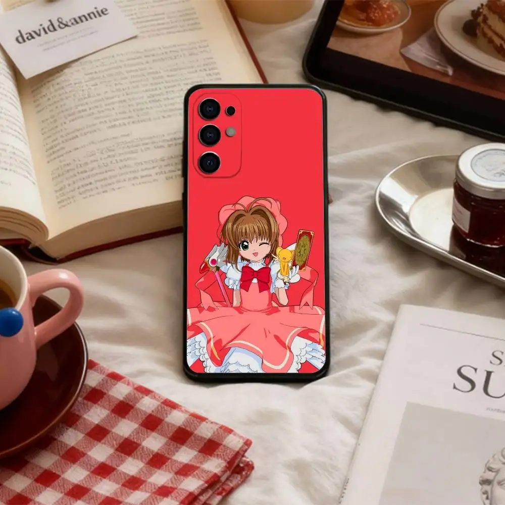Kawaii Kero Cardcaptor Sakura     Phone Case For Samsung S 25,24,23,22,30,21,10,9,Ultra,Plus,Lite,FE,4,5 G Soft Black Case view 2