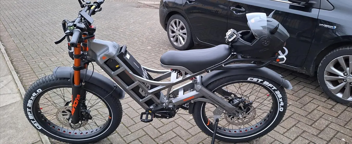 eAhora Romeo pro 2 ii Electric Bike for Adults 4000W Dual Motor 46mph 52V 70Ah Ebike off-road E Bike