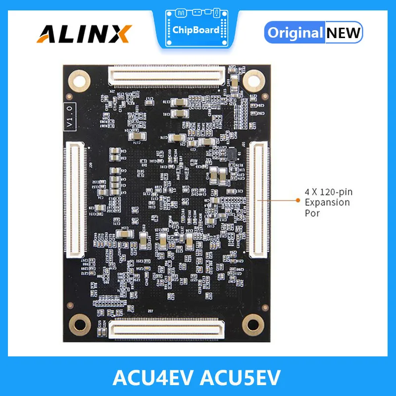 ALINX SoM ACU4EV ACU5EV: Xilinx Zynq UltraScale+ MPSOC AI ZU4EV ZU5EV Industrial Grade Module