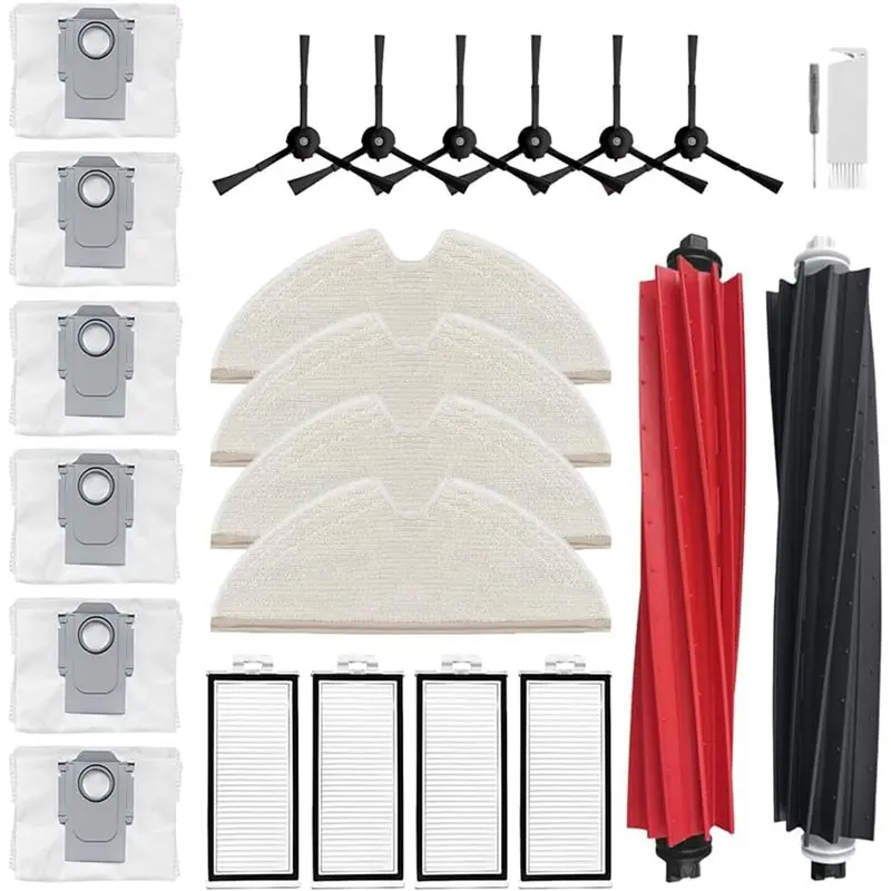 24-Hour Delivery For Roborock Q5 MAX+ /Q5 Pro/Q5 Pro+ /Q8 Max/Q8 Max+ Compatible Replacement Accessories Kit Robot Vacuum Cleane