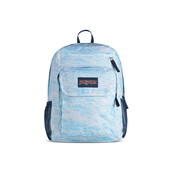 JanSport Polyester Laptop Backpack Regular Unisex Blue JS0A4NVC7S0