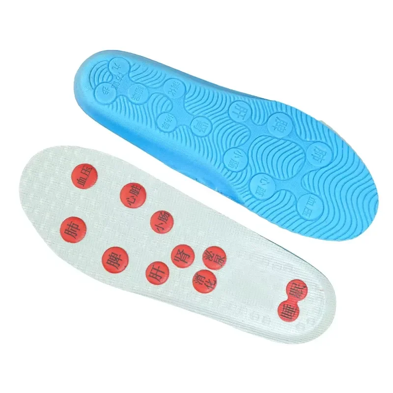 for  Massage Insole Reflexology Foot Treatment Shock Absorbing High Elastic Pain Relieving Suitable Daily Walking