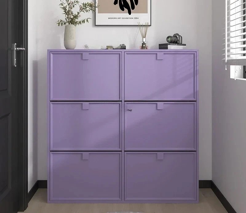 

Home tipping bucket shoe cabinet porch Italian simple paint locker