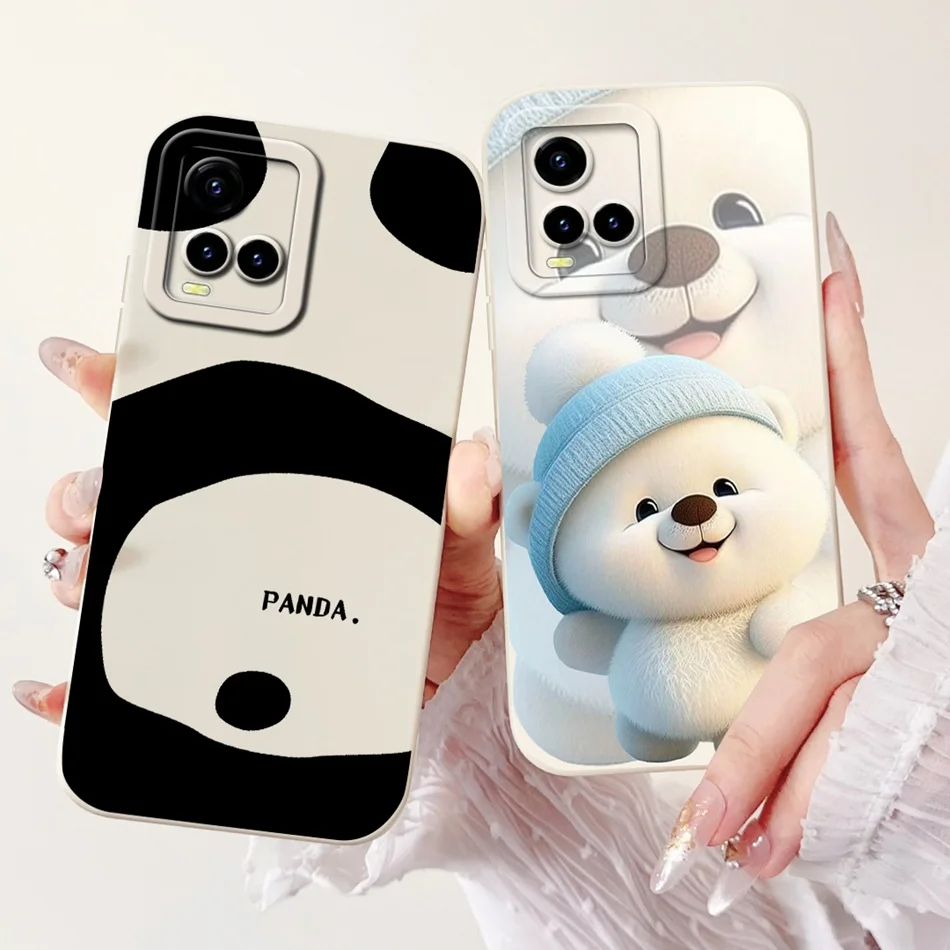 Phone Case For Vivo Y21 2021 Y21a Y21e Y21G Y21s Y21t Y32 Y33s 4G Y33t Cute New Design Soft Silicone Shockproof Cases