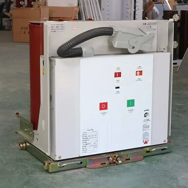 24KV VS1 630A 1250A 2500A Indoor Vacuum Circuit Breaker With Pole And Tulip Contact Draw In Draw Out Type