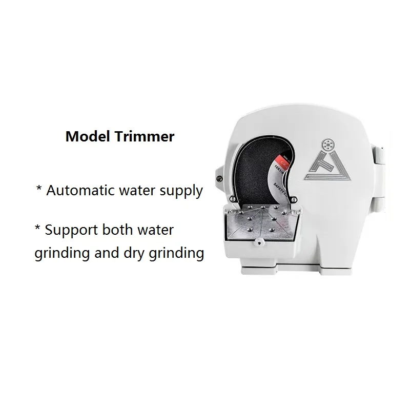 High Quality Stainless Steel   Plaster Model Trimmer Machine 550W for   Lab Use Water & Dry Model Grinding