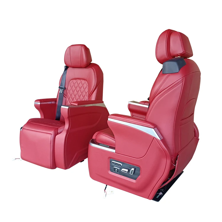 ST-AV Mpv Ventilated Reclining Massage Seat Power Swivel Adjustable Vip Auto Electric Luxury Van Car Seat