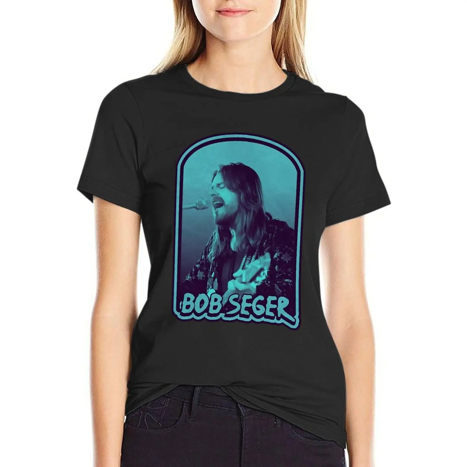 Bob seger T-Shirt sweat hippie clothes t-shirt dress for Women graphic