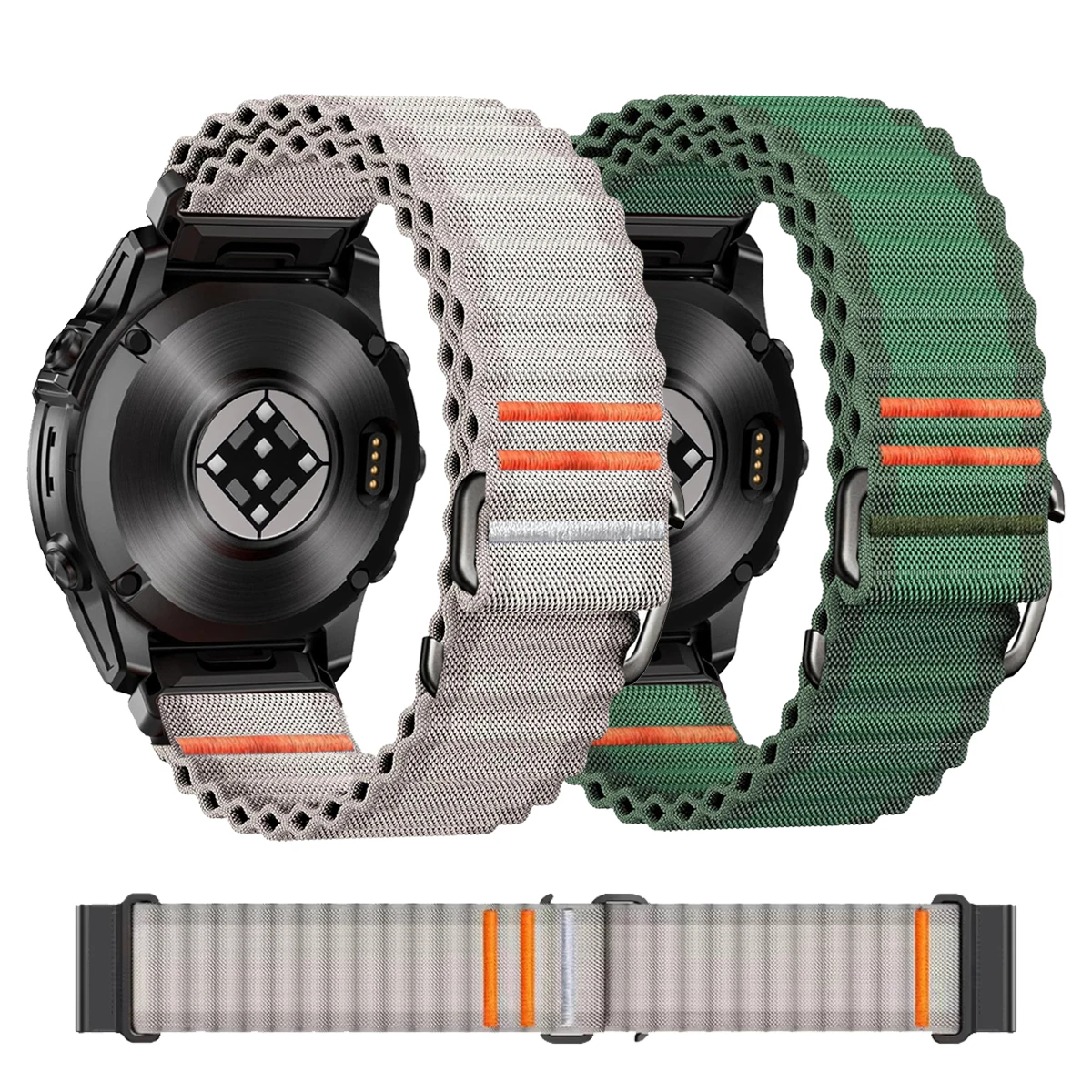 26mm 22mm QuickFit Nylonarmband für Garmin Fenix 8 E 7X 7 6X 6 Epix Quatix 8 Tactix 8 51mm 47mm Instinct 3 970 965 Armband