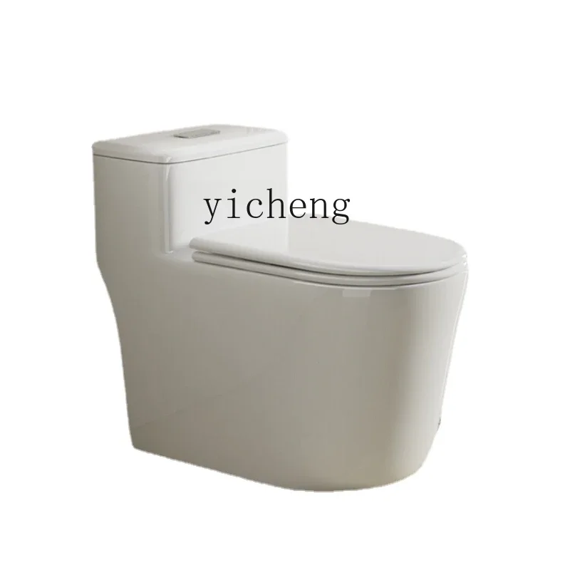 

XL Toilet Large Pipe Mute Household Large Flush Toilet with Foot Touch