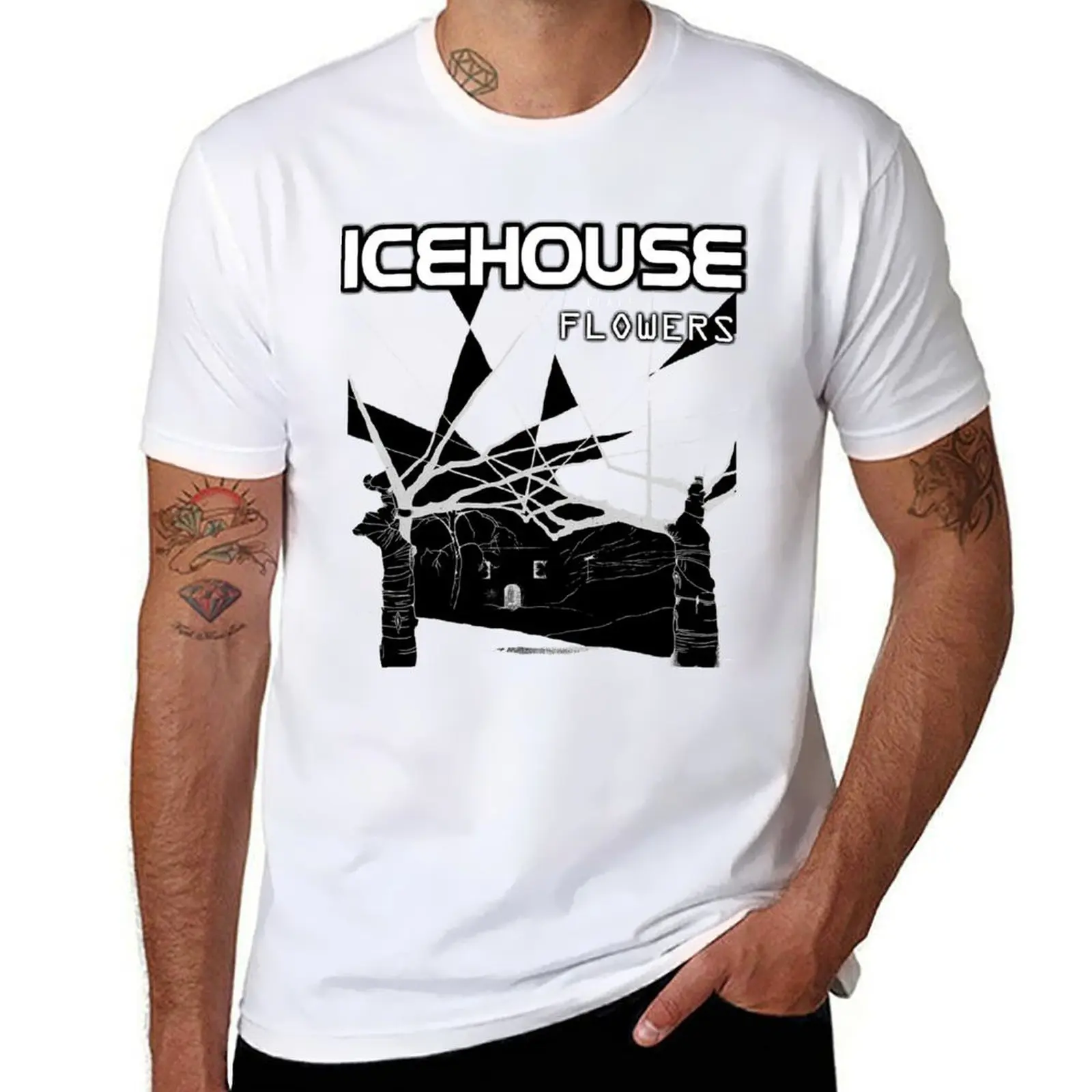 

Icehouse - Flowers Tee - shirt T-Shirt t shirt man plain cotton t shirts high quality T-Shirt