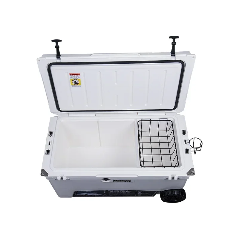 Rotomolded Cooler wheeled cooler box Waterproof ice chest with wheels