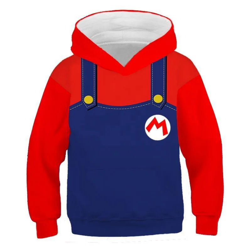 Vestido de juego de rol para niña, Conjunto de camiseta y pantalones cortos, Sudadera con capucha y cuello redondo para niño