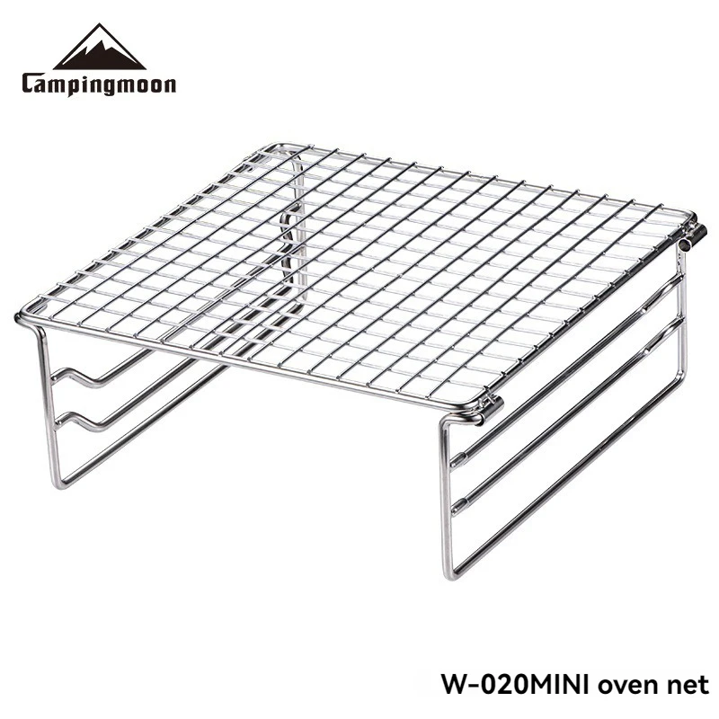 CAMPINGMOON W-020Mini Grill Rack Portable Folding Stove Grill Support Holder Heating Bracket for Outdoor Camping Barbecue Picnic