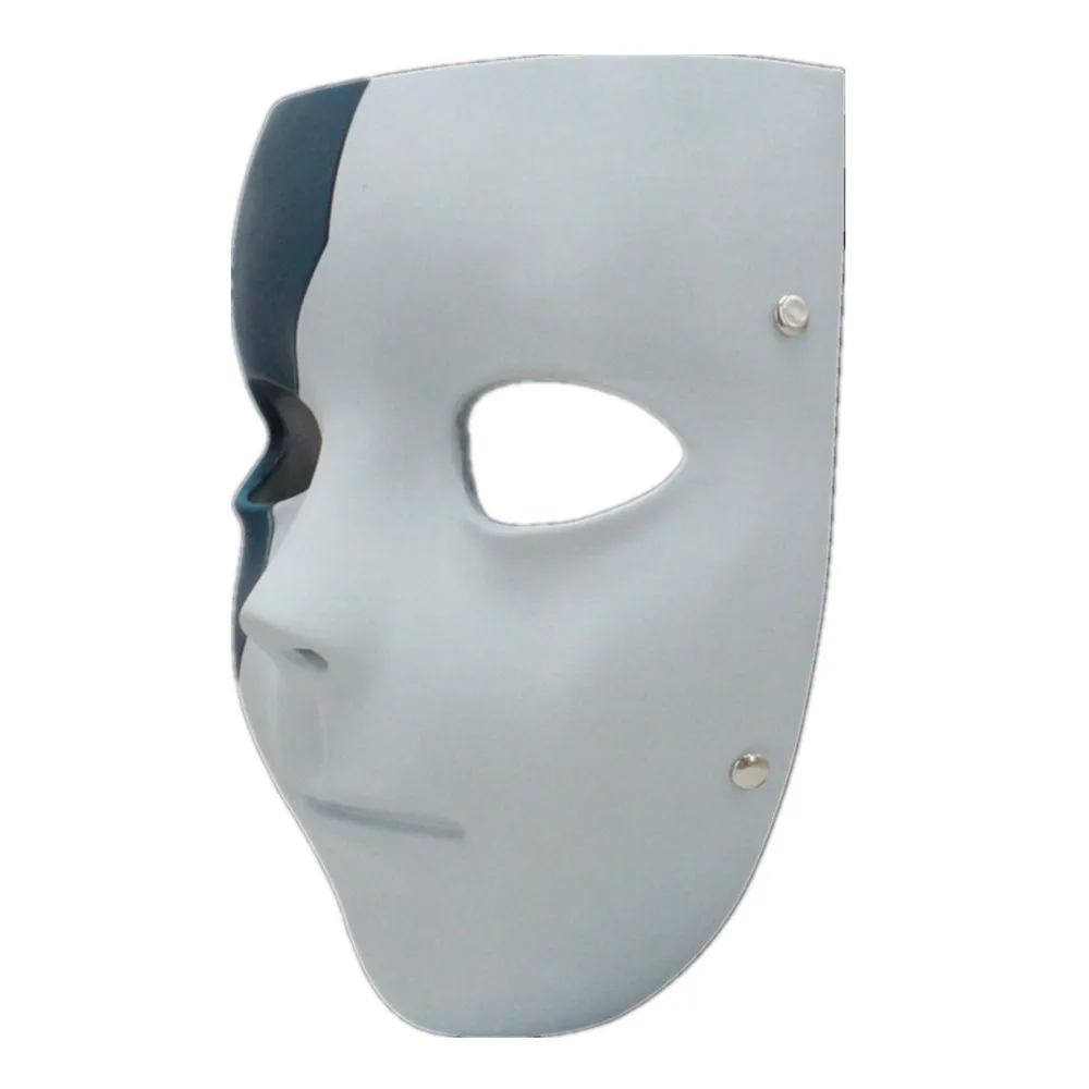 

White Smile Resin Cosplay Mask, Halloween Party Props