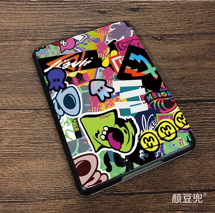 Splatoon 2 Anime Game For Kindle Paperwhite Case -Kindle Paperwhite 11th Generation 2021 Released 6.8inches KPW5 KPW4 Oasis 2 3