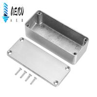 AEB0-Diecast Aluminium Electronics Project Box Case Enclosure Instrument 1590A Style Guitar Effects Aluminium Stomp Box For Guit
