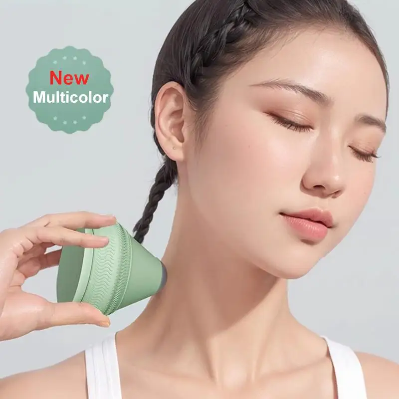 سيليكون مدلك الكرة USB قابلة للشحن تهتز تدليك الكرة اللياقة البدنية العضلات الخصر الظهر الاسترخاء مدلك لتخفيف الآلام #4