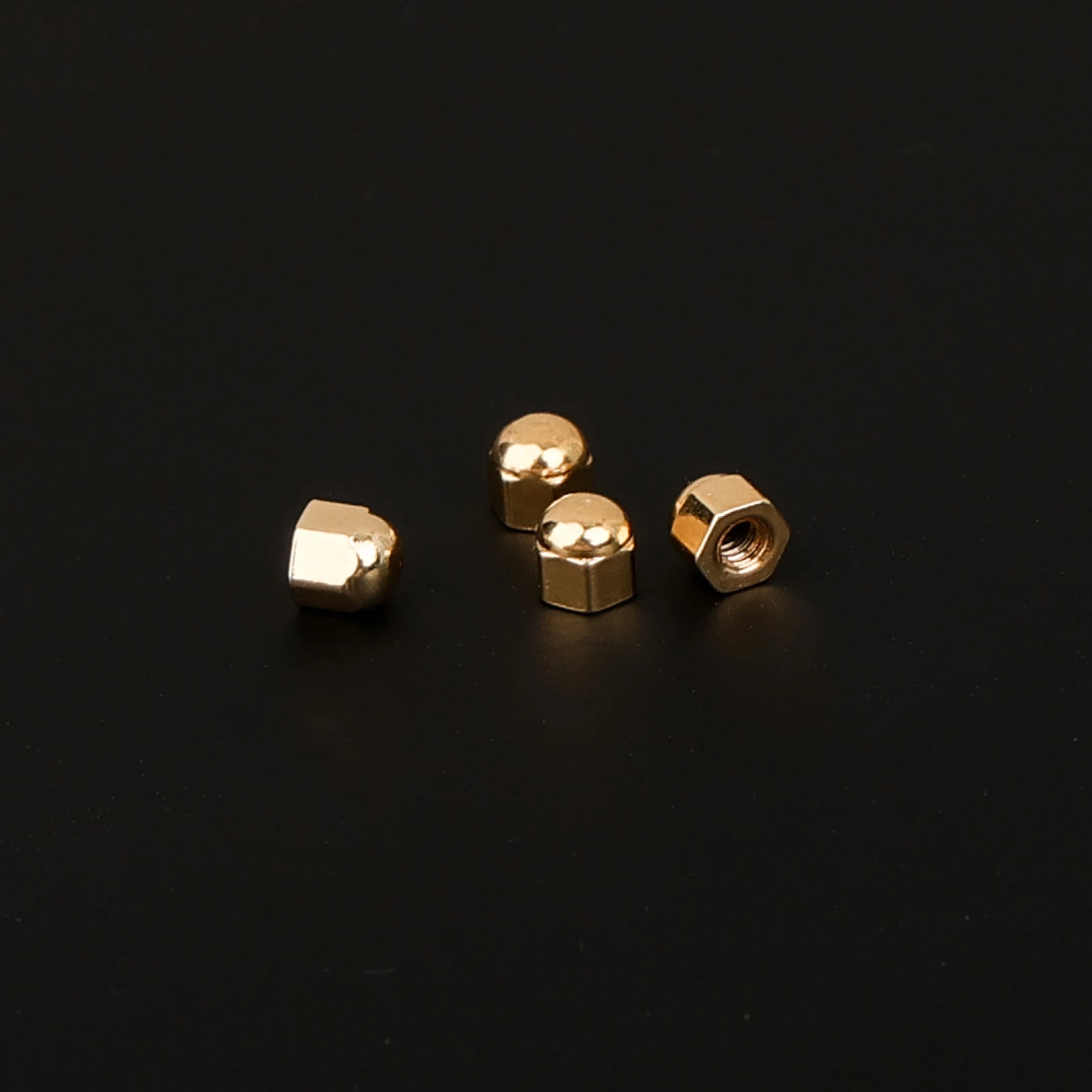 100 Stück sechseckige Metall-Schraubverschlüsse für Brillen – goldfarben, kompatibel mit randlosen Brillen und ausgewählten Sonnenbrillen – Detail 4