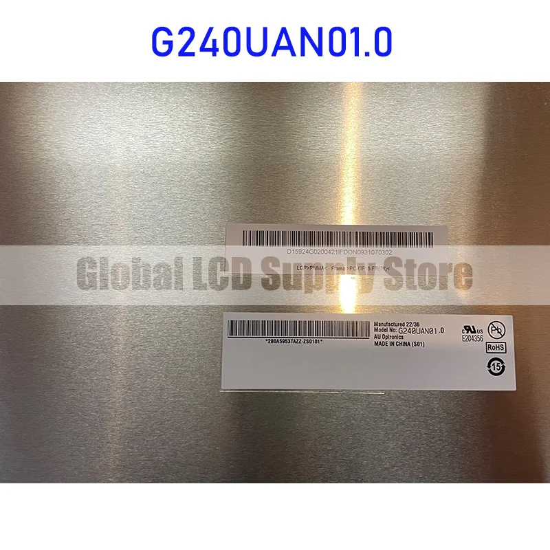 G240UAN01.0 24.0 Inch LCD Display Screen Panel Original for Auo Brand New