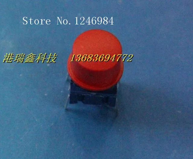 [SA]Denmark MEC red reset switch button switch micro switch 3FTL6 + 1U 08--50pcs/lot