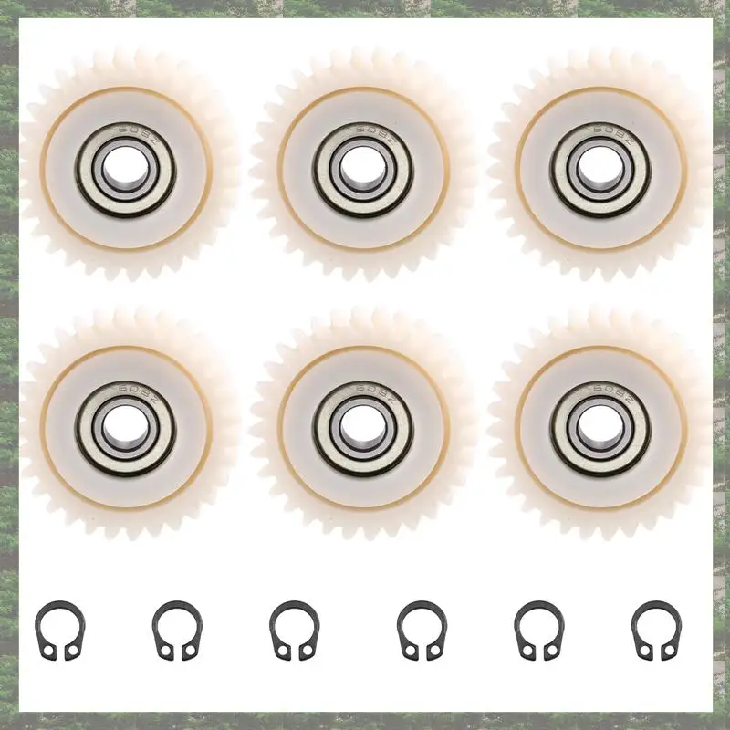 

【STOCK】6PCS E-Bike Motor Gear Clutch Kit 31T For-Helical Gear Hub Motor Planetary Gear 608 Bearing Cycling Accessory