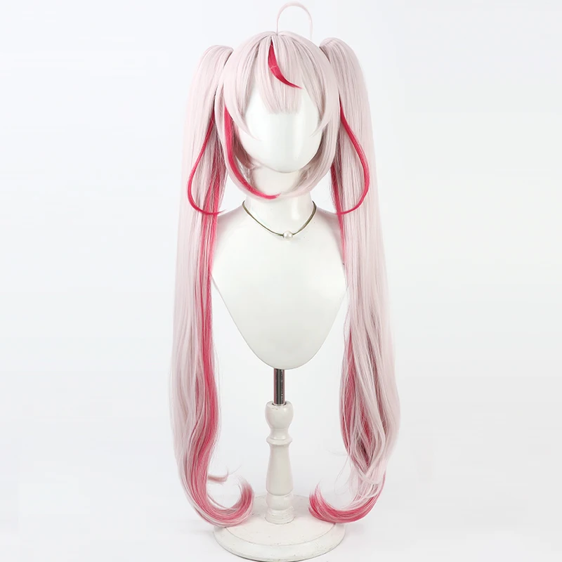 NIJISANJI Virtual YouTube Tomari Mari Cos Cosplay Wig Halloween Carnival Party Prop Synthetic Hair Heat Resistant Fiber +Wig Cap