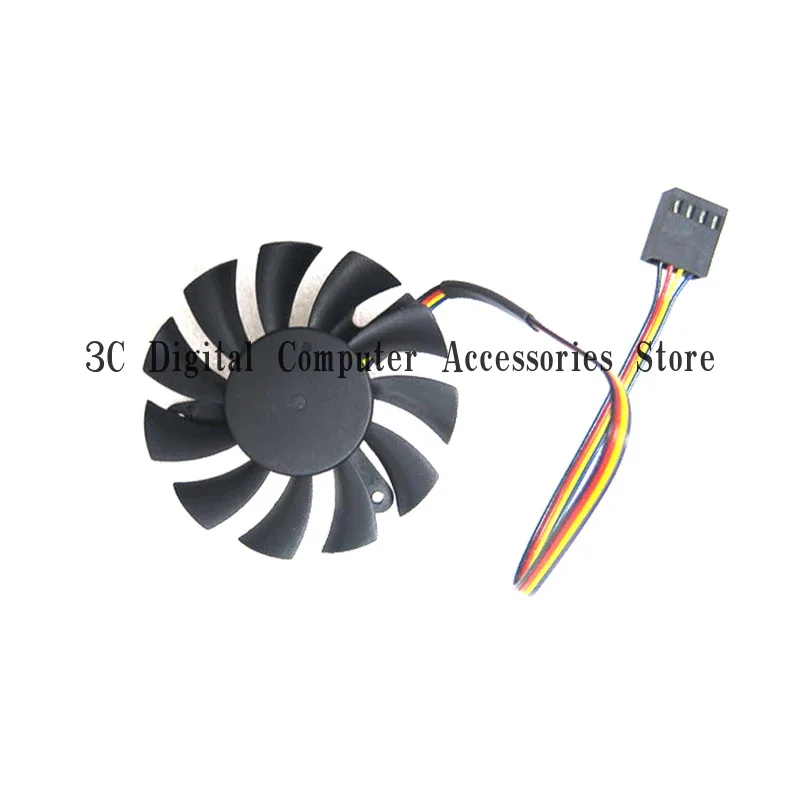 WSA06010F12M Cooling Fan For WHEE DC12V 0.25A 4PIN New Diameter 5.5cm Aperture 3.9cm Industrial Control Motherboard Radiator Fan