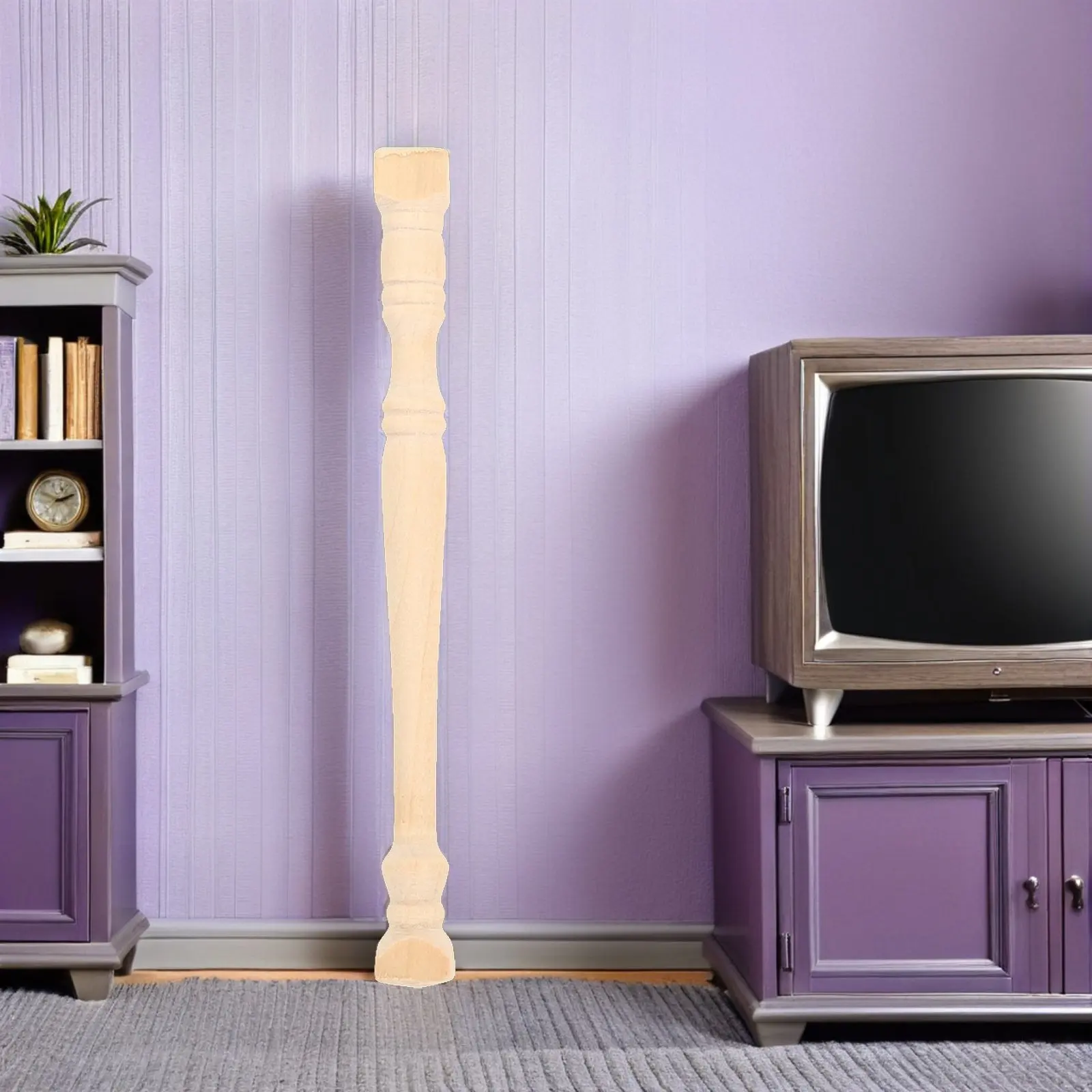 

8Pcs Mini Wood Roman Pillars Mini House Accessories Micro Landscape Decoration DIY Miniature Furniture Pillar Prop