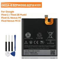 G011A-B B2PW2100 B2PW4100 Replacement Battery For HTC Google Pixel 2 Google Pixel XL Google Pixel Nexus M1 S1 Battery With Tools