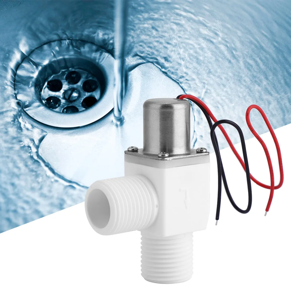 

Plastic Electric Pulse Solenoid Valve For Water .5‑6VDC 1/2" Pulse Solenoid Valve Water Control Pulse Solenoid Valve