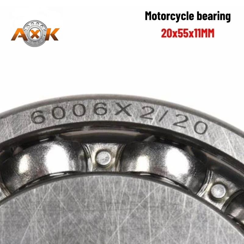 Motorcycle Bearing 6006x2/20 20x55x11MM Dm250 250z Rt250 Rodamiento