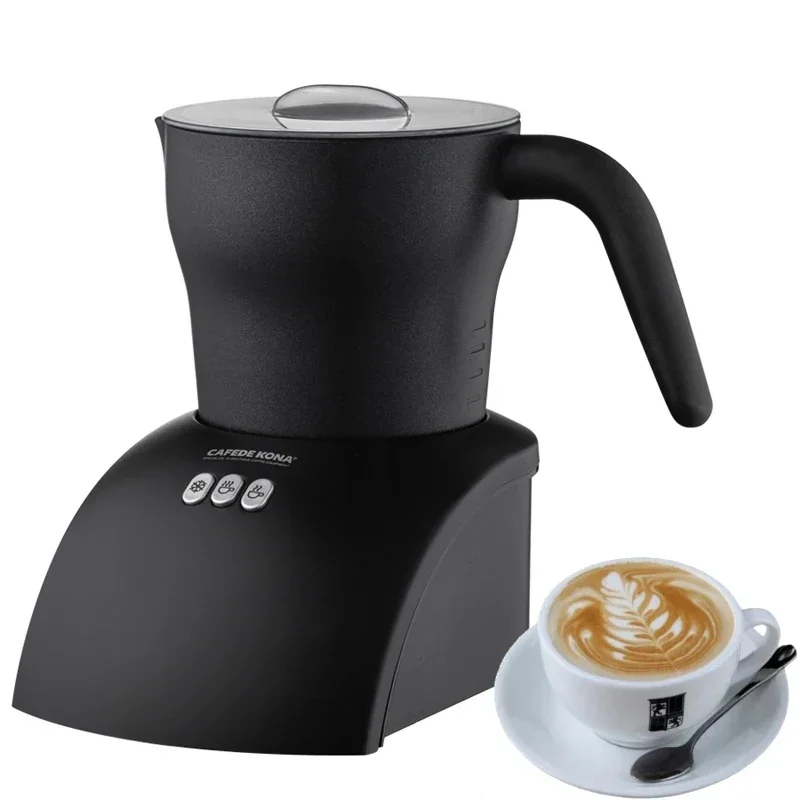 

Electric Milk Frother Italian Coffee Foam Foamer 220V Cold /Hot Fully Automatic Latte Cappuccino Milk Frothing Machine