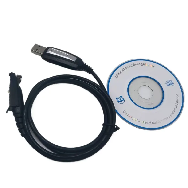 RT29 USB Programming Cable with CD Driver for Ailunce HD1 HD2 HA1G Rete RT29 D NR30 RT48 RB23 NR648 Two Way Radio