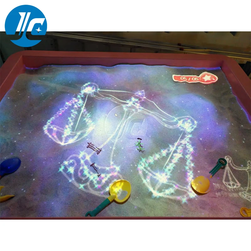 홀로그램 대화형 프로젝션 샌드 풀 대화형 프로젝션 시스템 게임