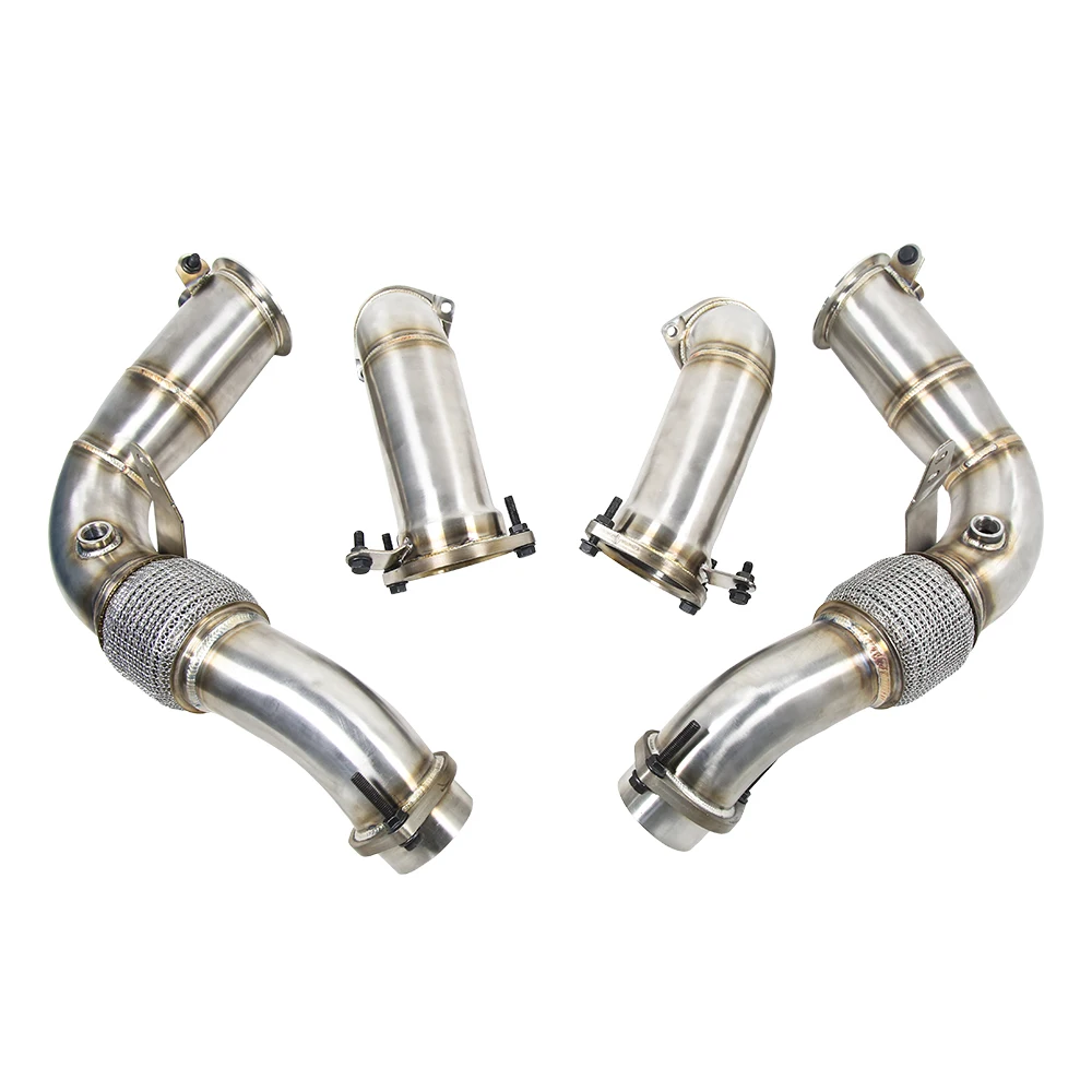 

2024+ для X5M F95 X6M F96 LCI 4.4TT S68 гоночная водосточная труба выхлопная труба новое состояние