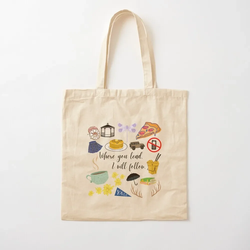 

Where You Lead I Will Follow Tote Bag large size bags shopper bags for women shopping trolley bag shoping bag