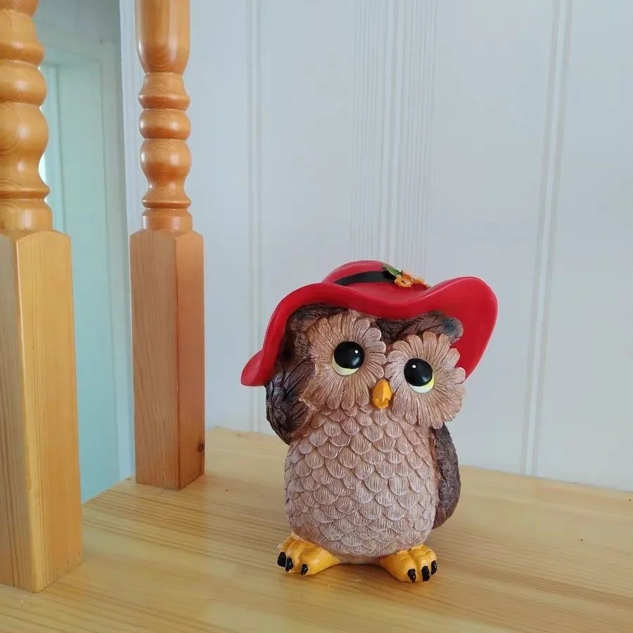 

Настольный орнамент в виде животного, сова, сад, искусство, сочный горшок, двор, девятихвостая терраса, ТВ-шкаф, высокое эстетическое значение