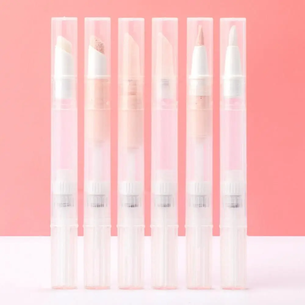 

3/5/7ml Refillable Bottles With Silicone Flocking Brush Rotatable Vacuum Sealing Filling Pen For Liquid Foundation BB Concealer