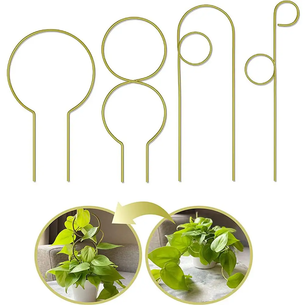 

4 шт. решетки для растений 4 стиля Антикоррозийные стойкие к царапинам рамы для горшечных зеленых растений альпинизма оптовая продажа