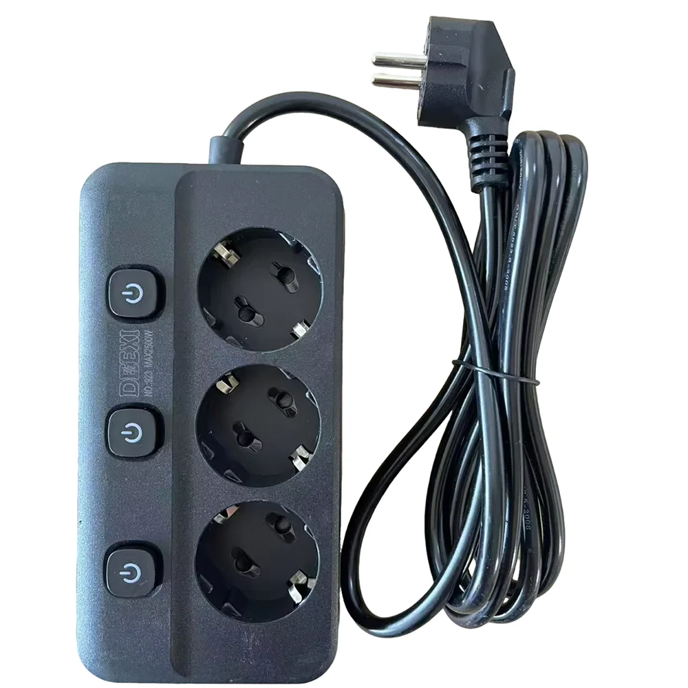 Power Strip EU Plug AC Outlets Multitap Socket Extension Cord Electrical With USB Type C PD Fast Charging Network Filter Adapter image 6