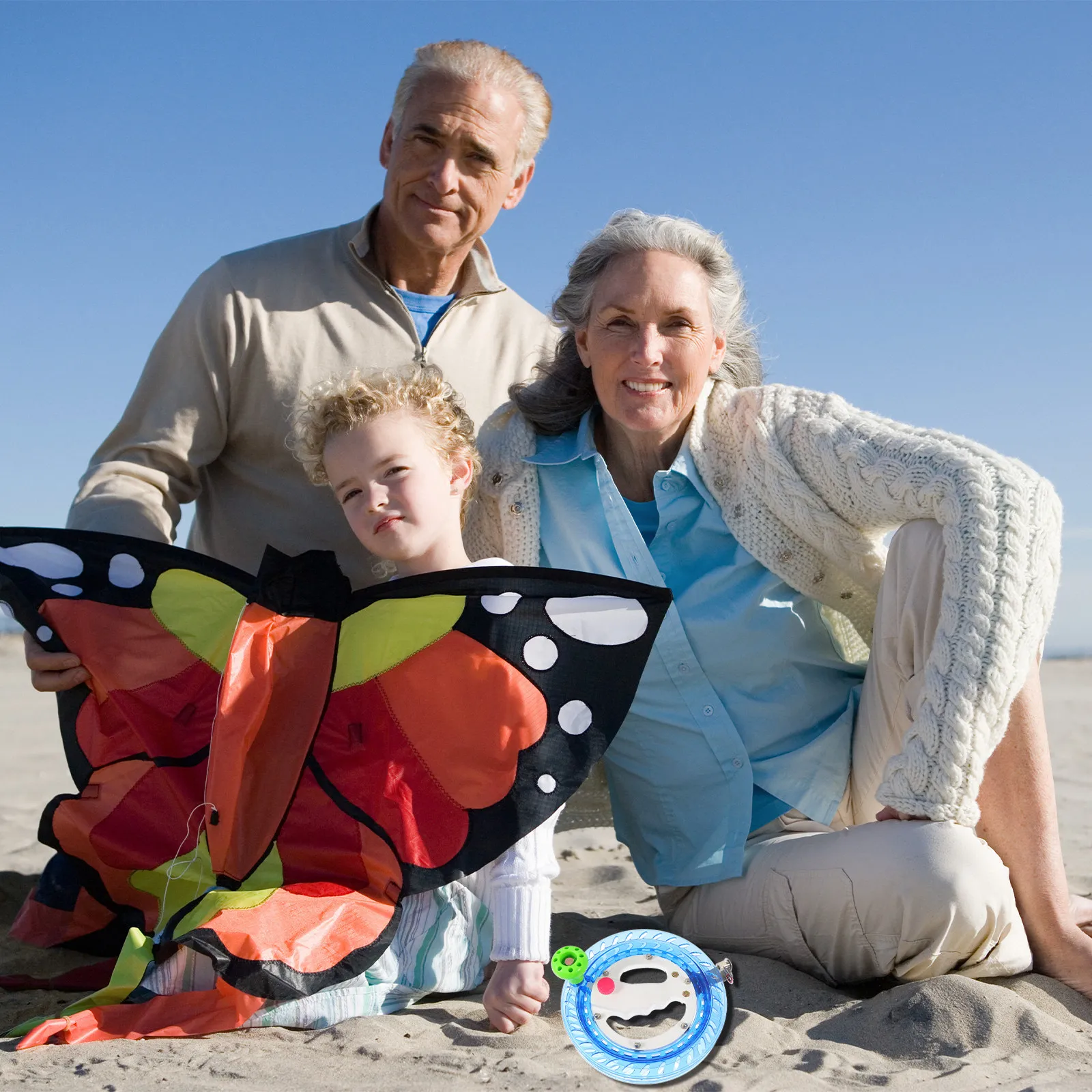 Roda de Linha para Pipa de Plástico, Leve e Portátil, Ferramenta de Voo ao Ar Livre, Carretel de Corda para Pipa