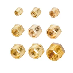 M10x1 M14x1.5 M20x1.5 1/4'' 1/2'' 3/4'' 1''Thread Pneumatic Pressure Gauge Conversion Adapter Pipe Fittings
