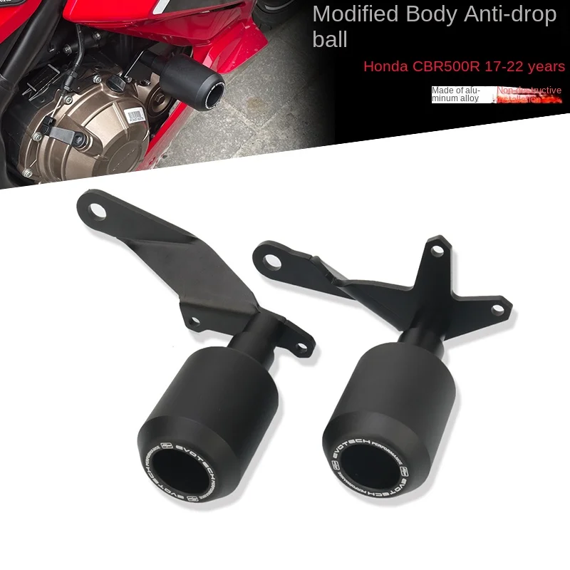 Bola protectora anticaída modificada adecuada para Honda CBR500R CBR400R, palo anticaída para el cuerpo, accesorios de parachoques